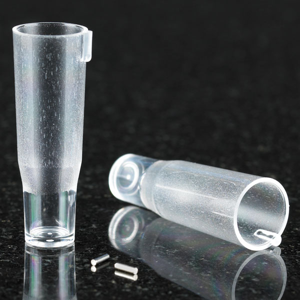 Globe Scientific Coagulation Cup with Metal Mixing Bar, PS, for use with the Accustasis, CoaData and BFT2 analyzers Coagulation Cup; Mixing Bar